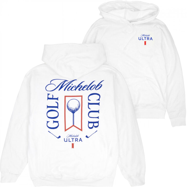 Michelob Golf Club Front and Back Sweatshirt Hoodie
