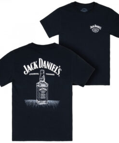 Jack Daniel's Line Art Bottle T-Shirt