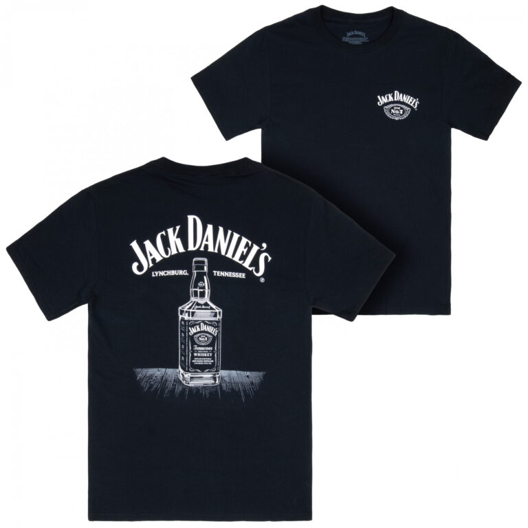 Jack Daniel’s Line Art Bottle T-Shirt