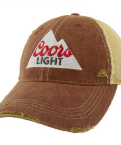 Coors Light Logo Red Colorway Trucker Hat