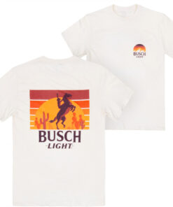 Busch Light Cowboy Sunset T-Shirt