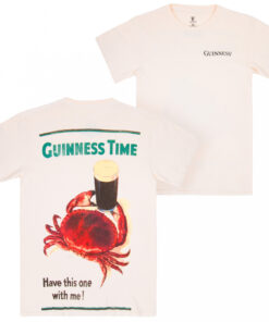 Guinness Time Have This One with Me! Gilroy Front and Back Print T-Shirt