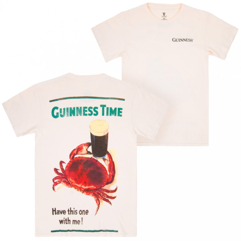 Guinness Time Have This One with Me! Gilroy Front and Back Print T-Shirt