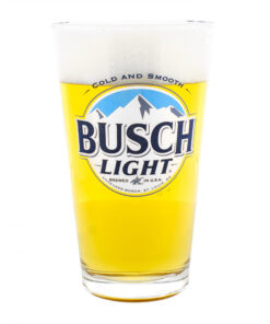 Busch Light Logo 16.9oz Pint Glass