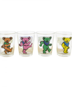 Grateful Dead Bears Shot Glass Set 4-Pack