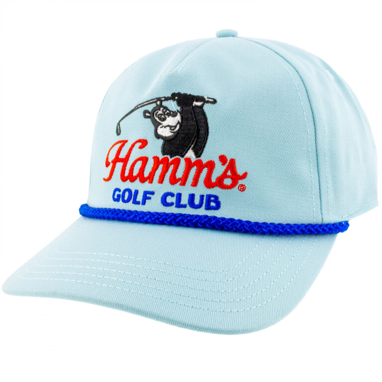 Hamm’s Golf Club Embroidered Snapback Hat