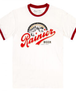 Rainier Beer Mountain Fresh Ringer T-Shirt