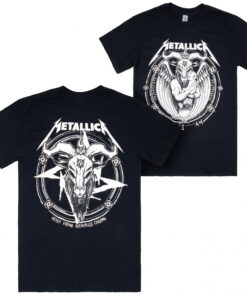 Metallica Here I Am Front and Back Print T-Shirt