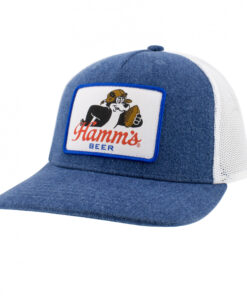 Hamm's Beer Football Denim Trucker Hat