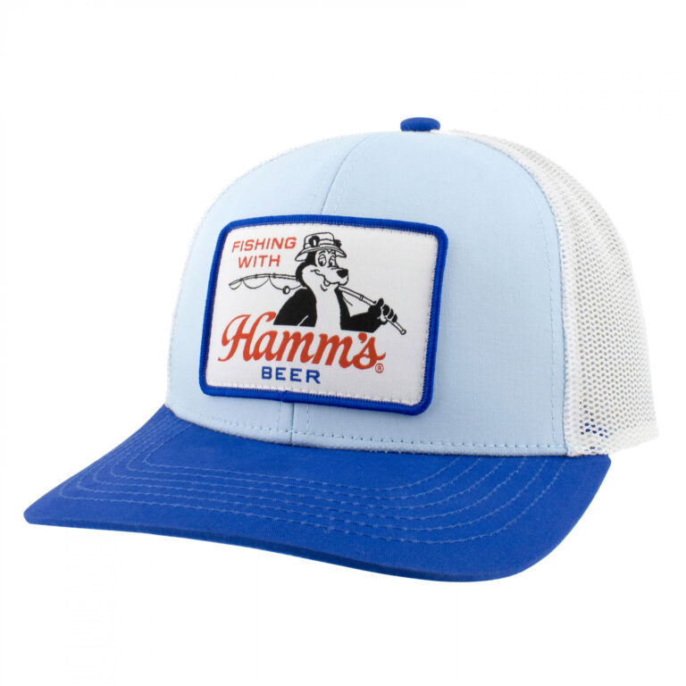 Hamm’s Fishing with Beer Adjustable Hat