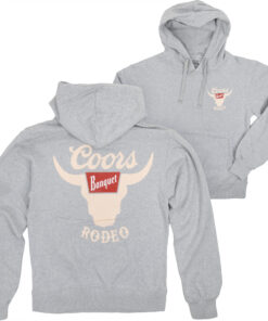Coors Banquet Rodeo Logo Oxford Pull-Over Hoodie