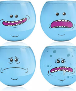 Rick & Morty Mr. Meeseeks 4 PK Shot Glass