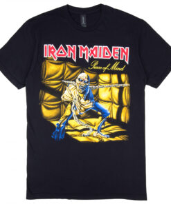 Iron Maiden Piece of Mind 1983 Classic Album Cover T-Shirt