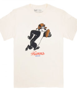 Hamm's Beer Football Sprint T-Shirt
