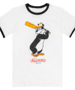Hamm's Beer Batter Up Ringer T-Shirt