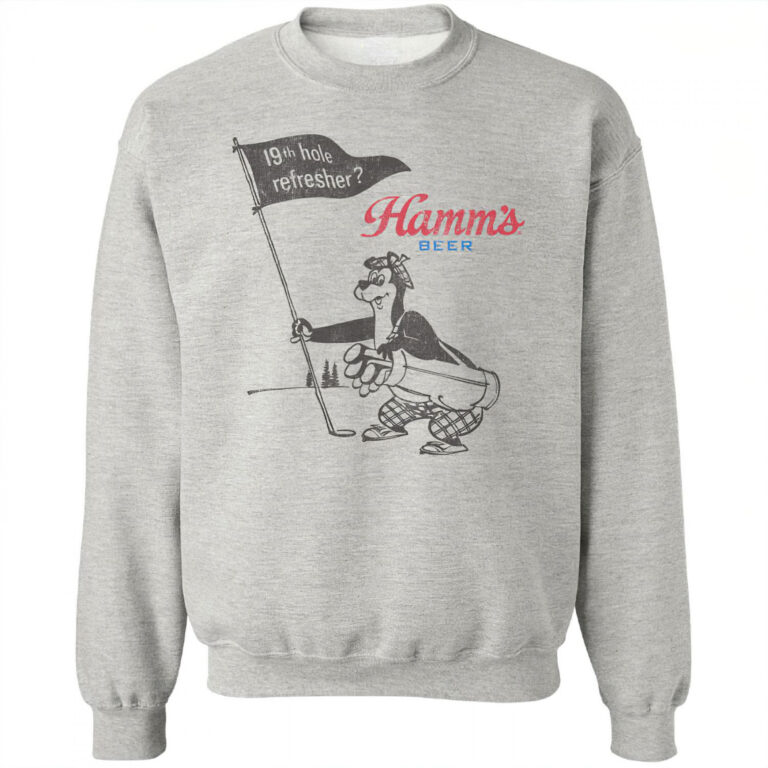 Hamm’s Beer 19th Hole Golf Crewneck Sweatshirt