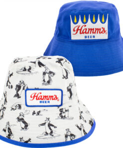 Hamm's Beer Bears Reversible Bucket Hat