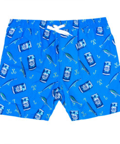 Busch Light Fishing Day Swim Board Shorts
