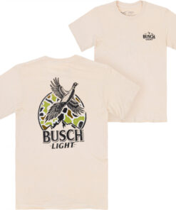 Busch Light Pheasant Hunting Camo Logo T-Shirt