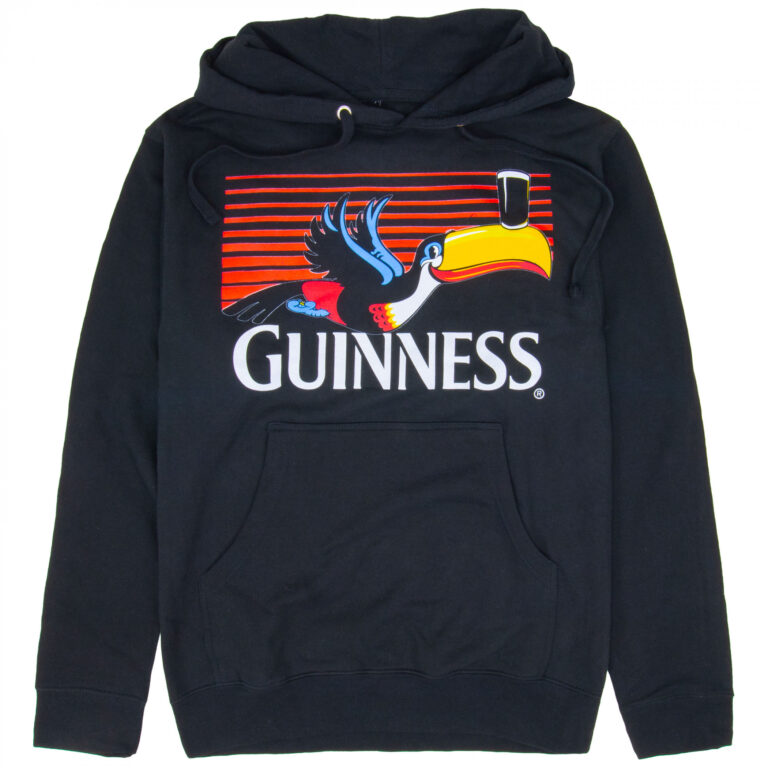 Guinness Gilroy Toucan Vintage Soaring Pullover Hoodie