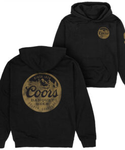 Coors Banquet Golden Colorado Front, Back and Sleeve Print Hoodie