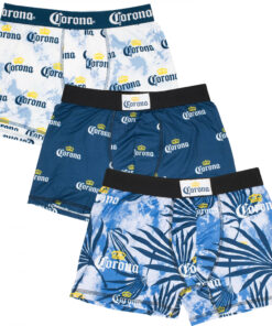 Corona Print Men's 3-Pack Boxer Briefs
