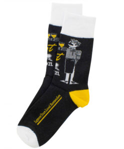 Pabst Blue Ribbon PBR Vintage Crew Socks