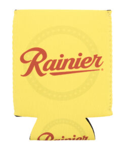 Rainier Classic Logo Yellow Can Cooler