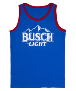 Busch Light Red White and Blue Tank Top