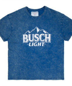 Busch Light Logo Mineral Wash Navy Colorway Women's T-Shirt