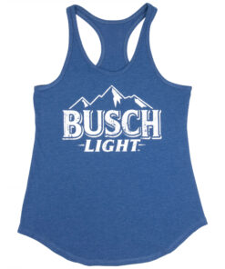 Busch Light Logo Mineral Wash Navy Colorway Women's Tank Top