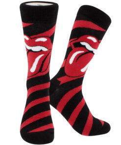 The Rolling Stones Tongue Logo Crew Socks