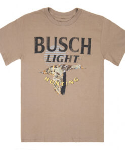 Busch Light Hunting Duck Camo Brown Colorway T-Shirt