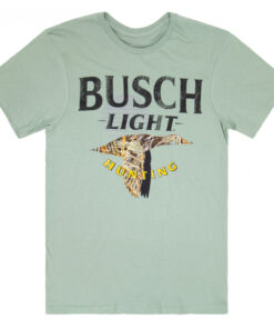 Busch Light Hunting Duck Camo Green Colorway T-Shirt