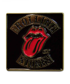 The Rolling Stones Tour '78 Gold Metal Pin