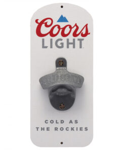 Coors Light Cold as the Rockies Wall Bottle Opener