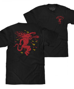 Fireball Whisky Logo Front-Back T-Shirt