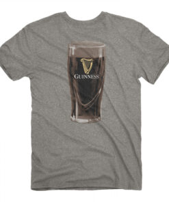 Guinness Pint Glass Print T-Shirt