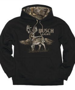 Busch Light Deer Camo Pull-Over Hoodie