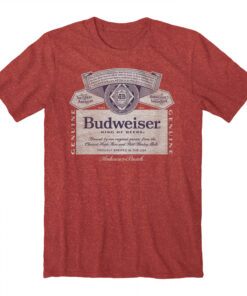 Budweiser King of Beers Print T-Shirt