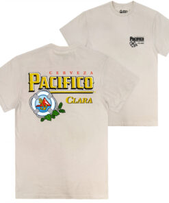 Pacifico Clara Anchors Up Front and Back Print T-Shirt