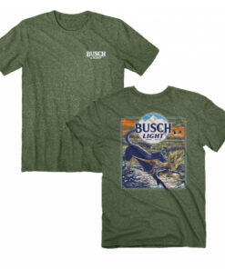 Busch Light Pheasant Hunt Front and Back T-Shirt