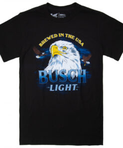 Busch Light Brewed in the USA Bald Eagle T-Shirt