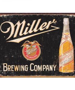 Miller Brewing Vintage Tin Sign