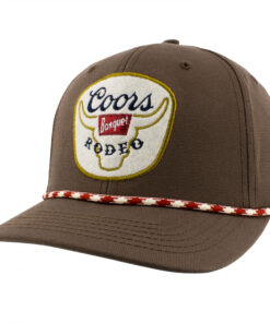 Coors Banquet Rodeo Embroidered Felt Patch Hat