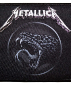 Metallica Black Album Poster Patch
