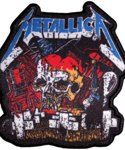 Metallica Master of Puppets Skull Patch