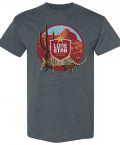 Lone Star Beer Happy Hour Grey Colorway T-Shirt
