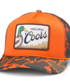 Coors Banquet Original Orange Camo Mallard Adjustable Hat