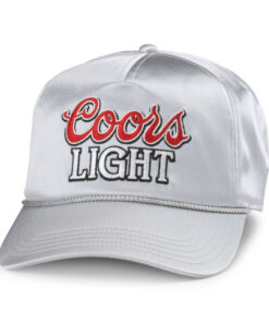 Coors Light Logo Silver Blazer Adjustable Hat